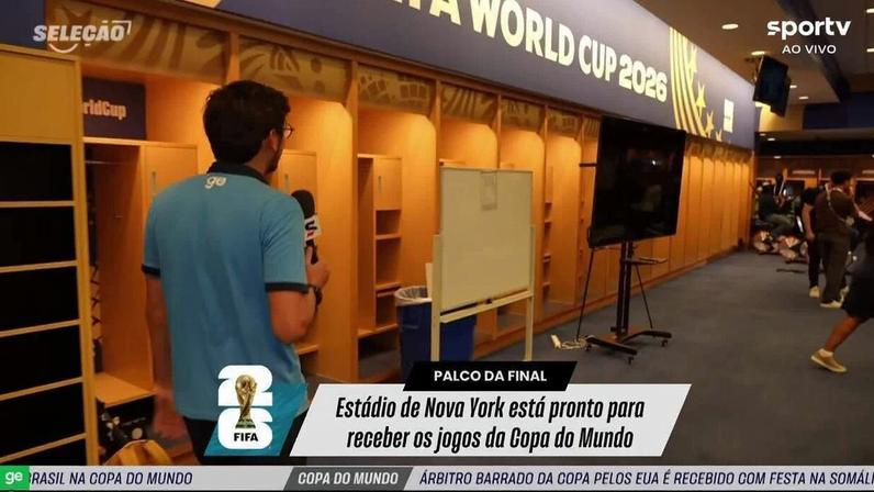 Seleção Brasileira: veja o vestiário da estreia na Copa do Mundo | Ge