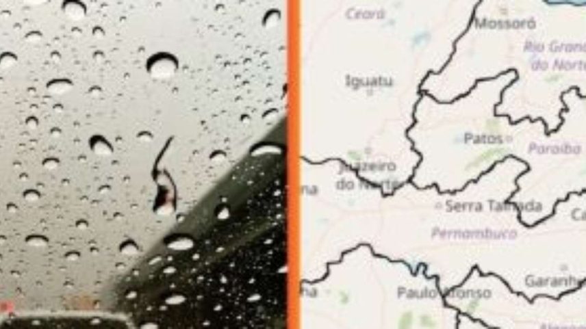 Chuva em Pernambuco.