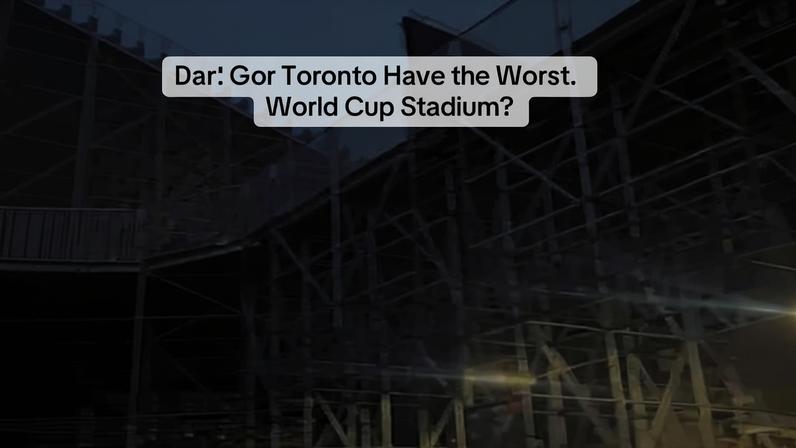Pior estádio da Copa? Torcedor se surpreende com estrutura em Toronto