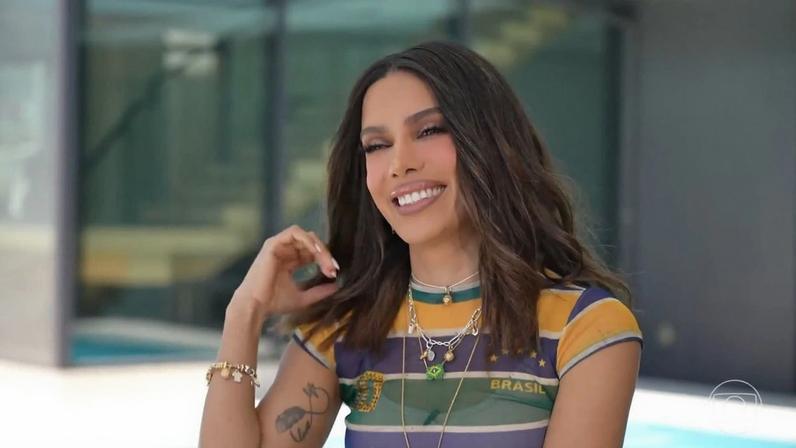 Anitta faz show de abertura da Copa nos EUA daqui a pouco: 'Emocionada' - Programa: Jornal Nacional
