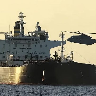 Capitão do cargueiro da frota sombra russa interceptado no Canal acusado