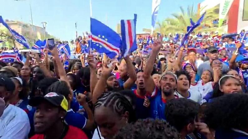Vozinha em Espanha x Cabo Verde — Foto: Maddie Meyer - FIFA/FIFA via Getty Images