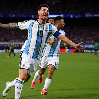 Técnico da Argentina se emociona ao ver Messi deixar o gramado