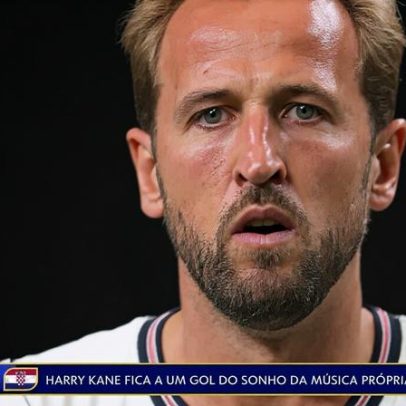 Por que Kane usa patch dourado e preto na Copa