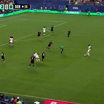 Sarr desconta para Senegal aos 7' do 2º tempo