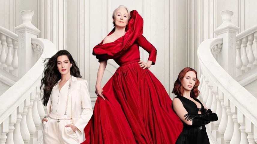 Meryl Streep, aos 76 anos, firmou um contrato polpudo para retornar ao papel de Miranda Priestly em “O Diabo Veste Prada 2” – Divulgação