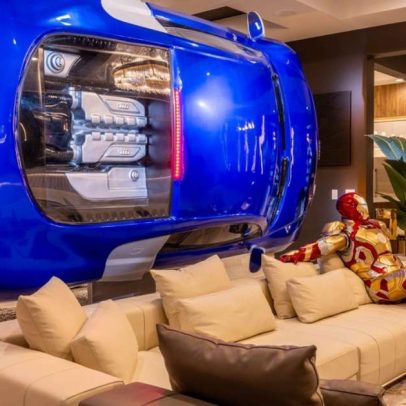Virginia revela mansão de luxo com carro na sala e diária milionária