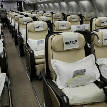 Seleção viaja em avião bilionário com serviço de bordo luxuoso, mostram fotos