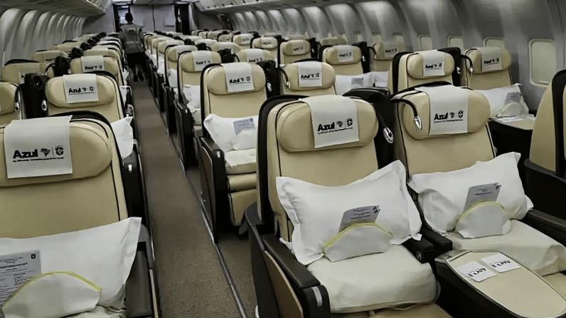 Avião que levará seleção brasileira aos EUA antes da Copa do Mundo –