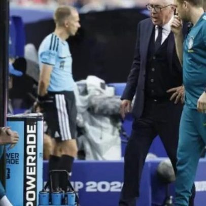 Ancelotti confirma pela primeira vez repetição de escalação
