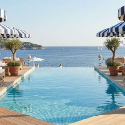 Estilo St. Tropez leva glamour da Riviera a áreas externas sofisticadas