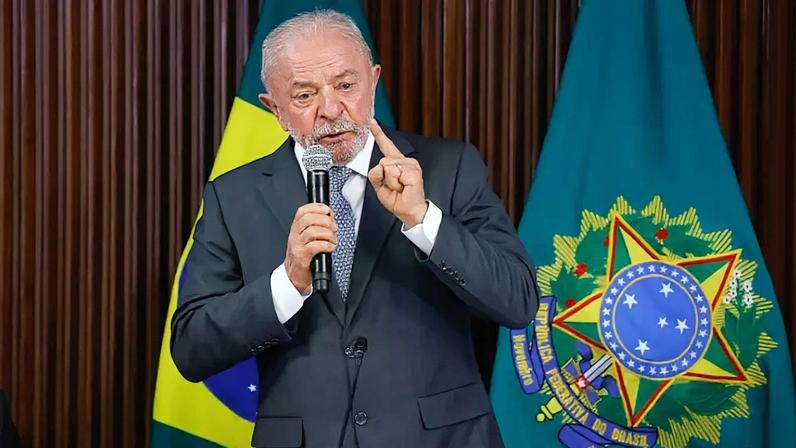 O presidente Luiz Inácio Lula da Silva (PT)