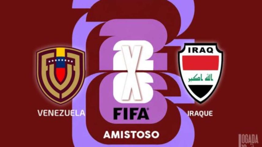 Seleção iraquiana volta a campo nesta terça-feira. Mas, desta vez, já nos EUA. Encara a Venezuela.