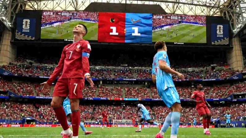 Ngal’ayel Mukau disse após o jogo que a idade já pesa para Cristiano Ronaldo –