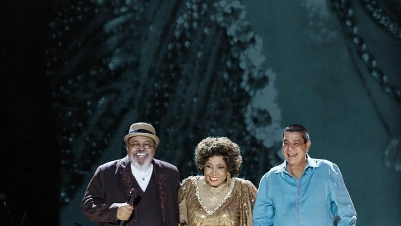 Jorge Aragão, Alcione e Zeca Pagodinho se apresentam juntos