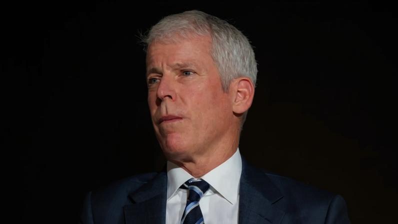 Chris Wright, the US energy secretary attends the 2026 infrastructure summit of government officials, corporate executives and labor leaders in Washington DC on 11 March 2026.