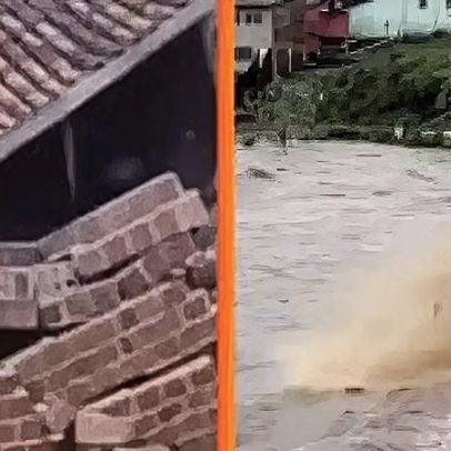 Chuvas em Pernambuco provocam desabamento de casa e transbordamento de rios