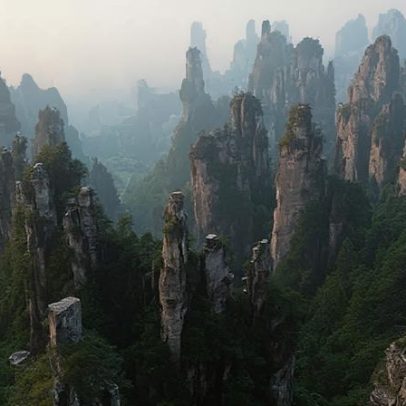 Zhangjiajie inspira paisagens de Avatar; lugar parece sonho