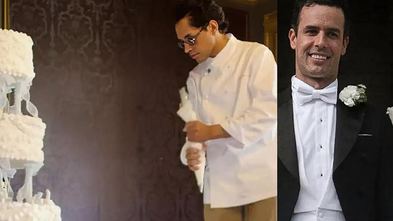 Bolo de luxo do casamento de Elisa Zarzur e Alexandre Negrão: os detalhes do doce que roubou a cena em castelo de Paris.