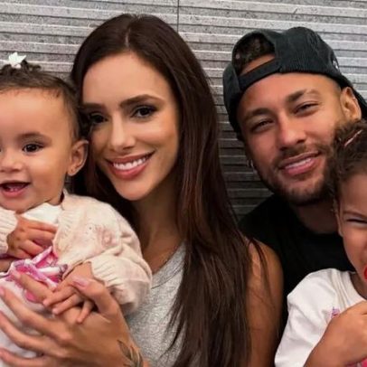Bruna Biancardi reage a ataques contra Mavie e Mel, filhas de Neymar