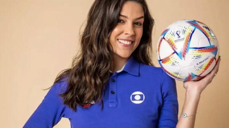 Renata Silveira fez história ao narrar uma partida da Copa do Mundo diretamente do estádio
