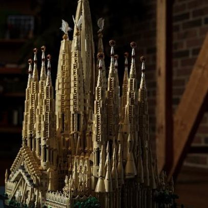 LEGO lança a maior construção de sua história, inspirada na Sagrada Família