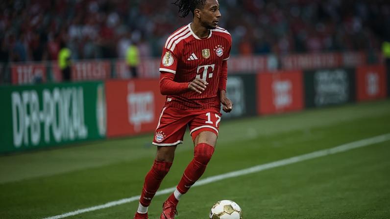 Michael Olise durante treinamento da seleção –