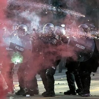 Protesto contra G7 termina em confronto com a polícia em Genebra