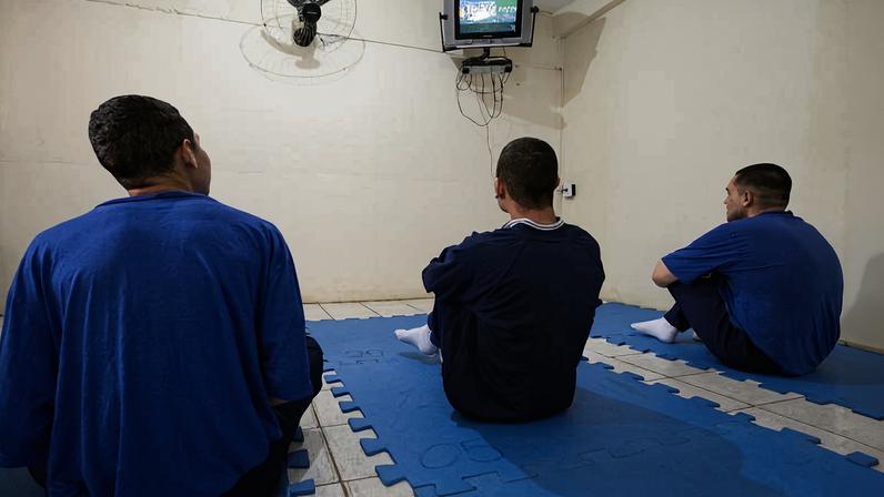 Adolescentes em unidade da Fundação Casa, em São Paulo 09.nov.2018