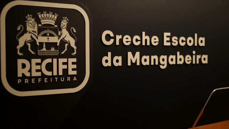 Creche Escola da Mangabeira, localizada na Zona Oeste do Recife.