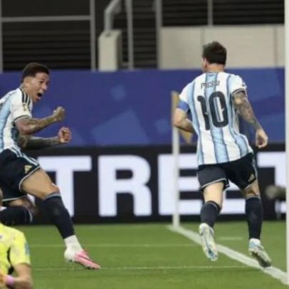 Messi celebra recorde e classificação da Argentina, relembra união do time