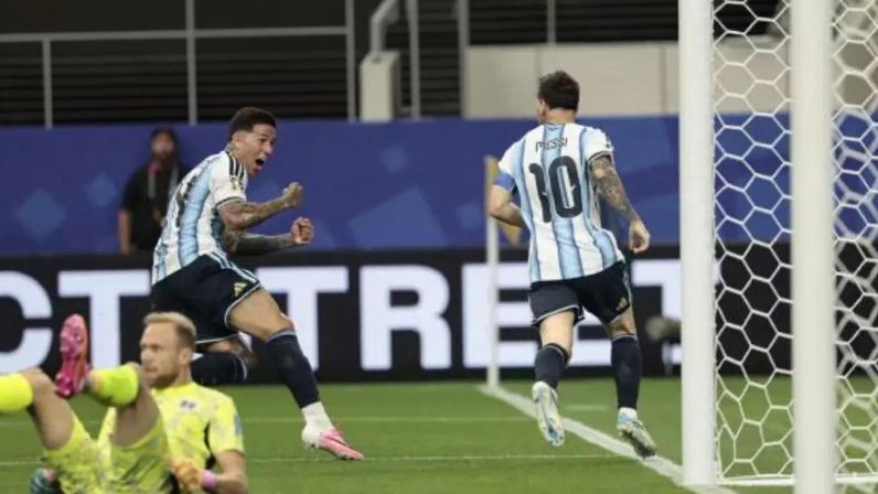 Messi se tornou o maior artilheiro da história das Copas do Mundo com 18 gols –