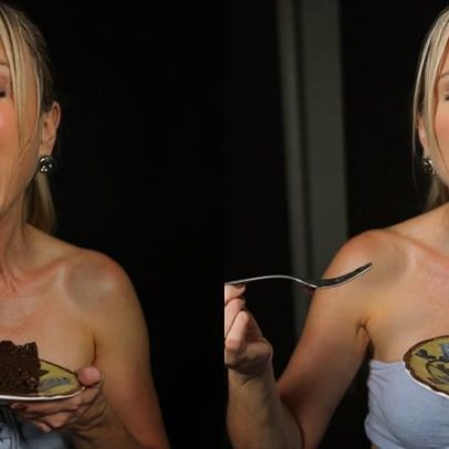 Versão crocante de bolo de chocolate de Eliana é fácil de fazer e lembra brownie
