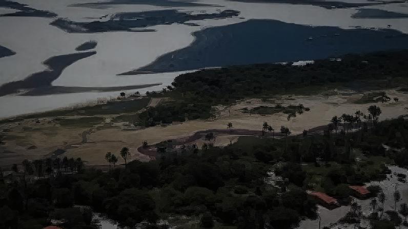 A Praia dos Atins, localizada nos Lençóis Maranhenses, no Maranhão