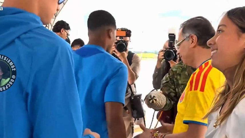 James Rodríguez foi criticado por supostamente ter ignorado a filha do presidente da Colômbia – Reprodução