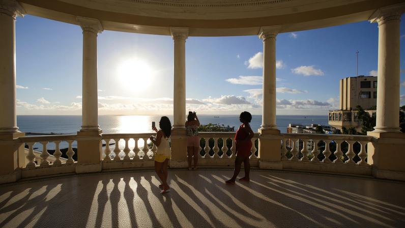 Palácio Rio Branco, localizado na primeira praça dos três poderes do país, no centro histórico de Salvador