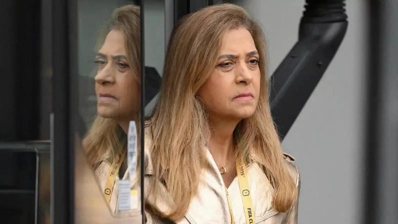 Leila Pereira, presidente do Palmeiras (Foto de David Ramos/Getty Images)