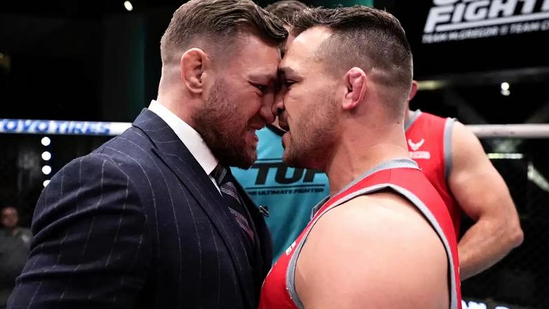 McGregor e Chandler se encarando no TUF