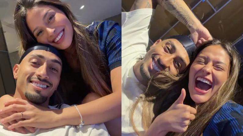 Natalia Belloli afirma que o apoio de Raphinha e do filho Gael é fundamental para enfrentar a exposição pública