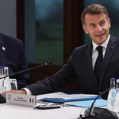 Macron recebe Trump em Versalhes para comemorar 250 anos da independência dos EUA