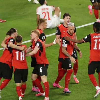 Áustria vence Jordânia com gol contra e estreia bem na Copa