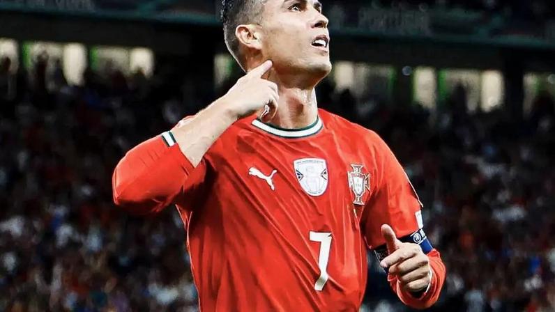 Cristiano Ronaldo em campo pela seleção de Portugal – Divulgação/Portugal @selecaoportugal