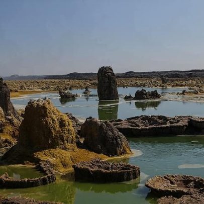 Depressão de Danakil, o laboratório natural mais hostil do planeta