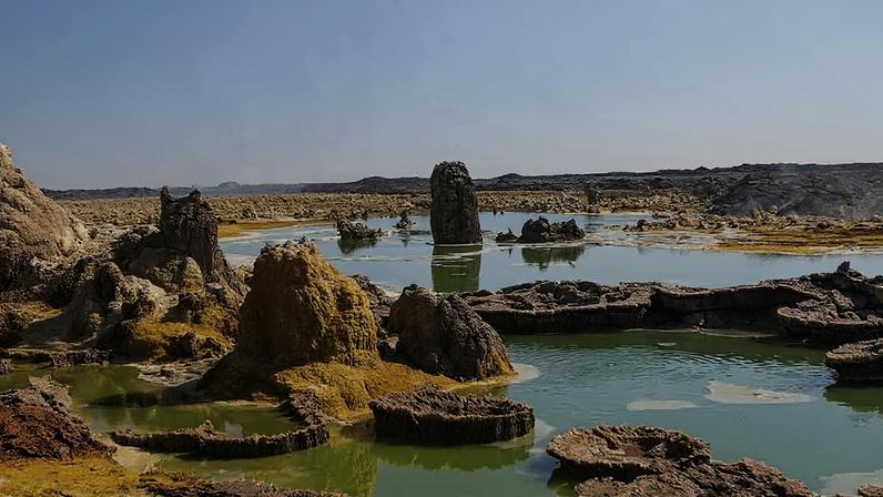 Depressão de Danakil, o laboratório natural mais hostil do planeta