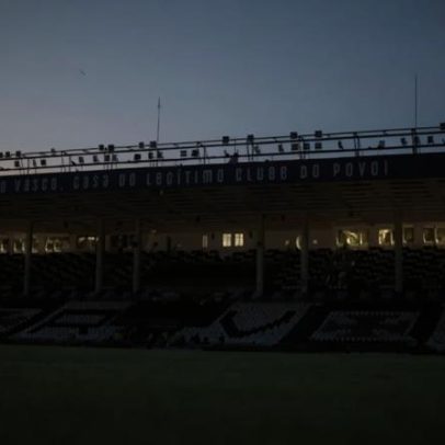 Vasco aproveita pausa para ajustar gramado de São Januário