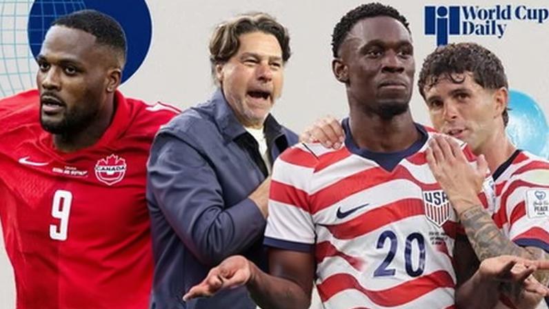 EUA largam na frente e Canadá conquista primeiro ponto no Mundial