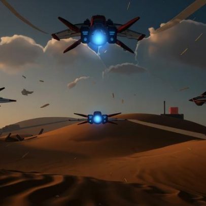 Demo de Wild Blue Skies é liberada, jogo lembra Star Fox
