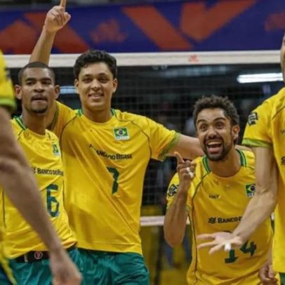 Seleção masculina vira 2 a 0 e vence Argentina na Liga das Nações de Vôlei