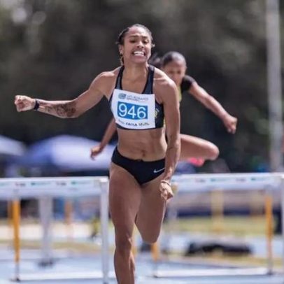 Vitória Sena bate recorde sul-americano dos 100 m com barreiras na França