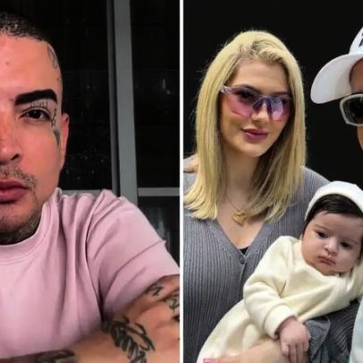 Esposa e filha de Mc Guimê sofrem acidente; cantor fica abalado